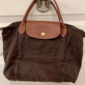 Small Longchamp Le Pliage tote